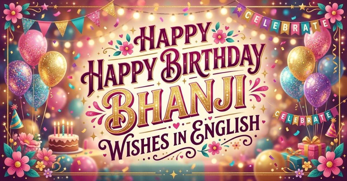 Happy Birthday bhanji wishes in english